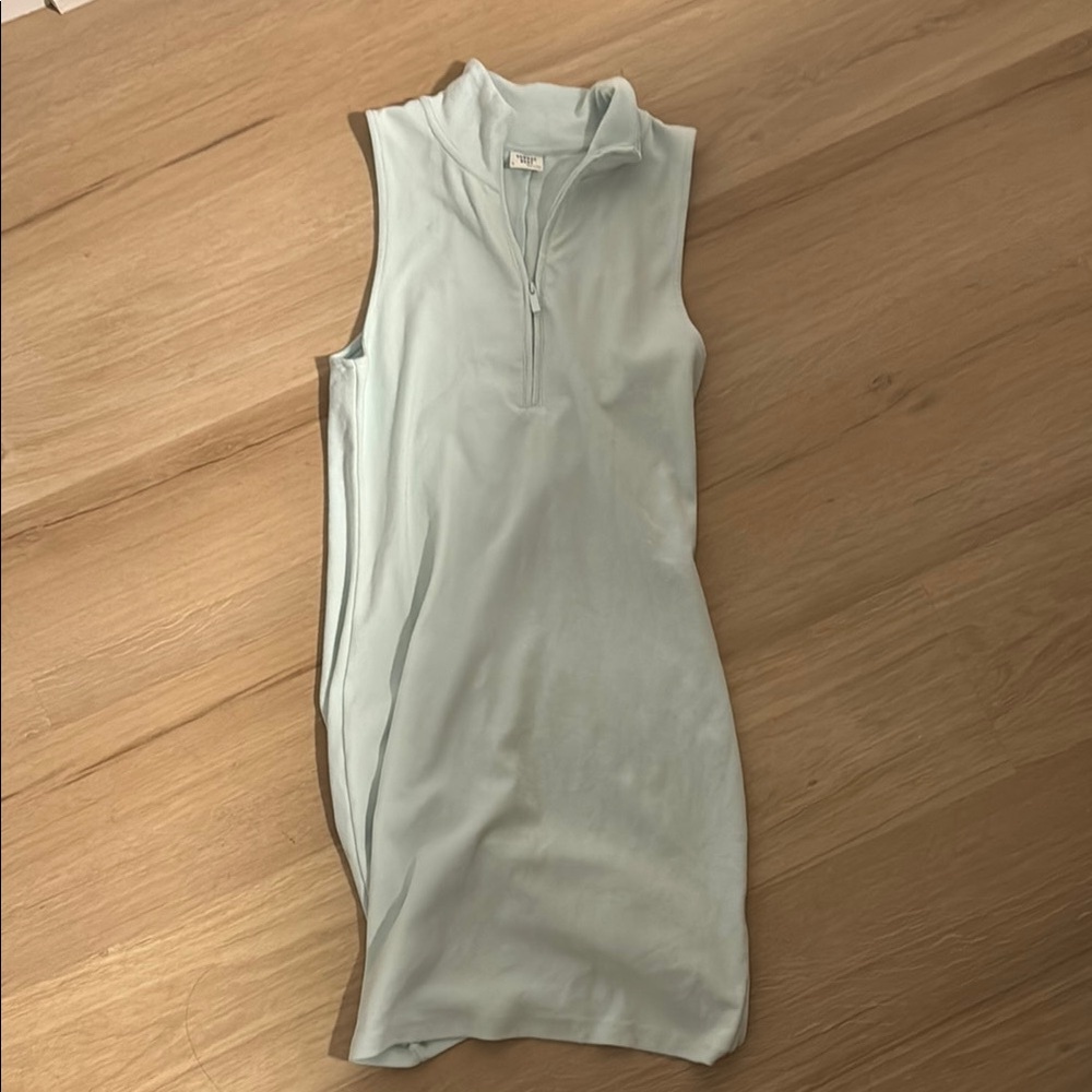 Aritzia Light Blue Sleeveless Dress
